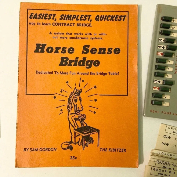 Vintage 1950 Autobridge Game Advanced Set  Charles H Goren - Picture 13 of 16